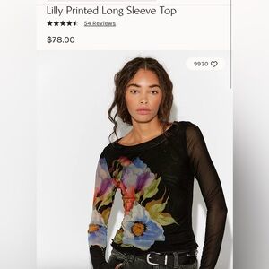 Free people Lily top